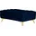 Home Affaire Polsterhocker Glynis Polyester 120 x 45 x 80 cm Blau