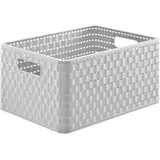 Korb COUNTRY mistelweiß (BHT 37x19x28 cm) - BHT 37x19x28 cm