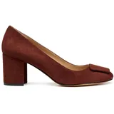 GEOX Damen D VIRNILISA 65 Pump, Red, 38 EU