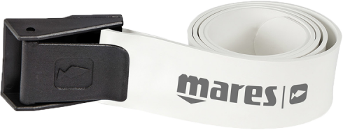 Mares Elastic Belt - Nylon Buckle - mit Nylon Schnalle - weiß