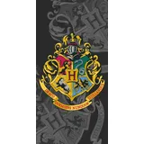 Jerry Fabrics Harry Potter Badetuch 70 x 140 cm schwarz