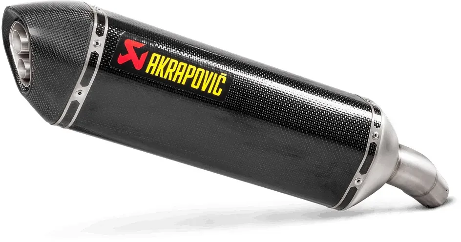 Akrapovic Slip-On Line Carbon Achterdemper, carbon