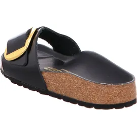 Birkenstock Madrid Big Buckle Naturleder Lack High Shine Black 36