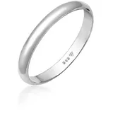 ELLI PREMIUM Partnerring Bandring Ehering 585 Weißgold weiß 54 mm