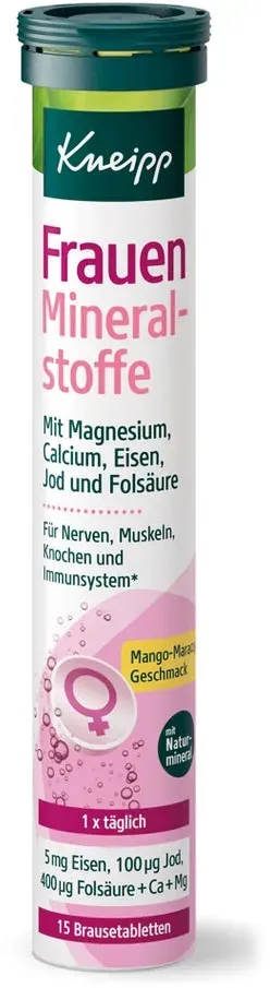 Preisvergleich Produktbild Kneipp Frauen Mineralstoffe Tabletten 15 St