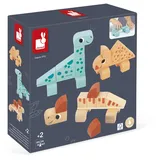 Janod Cubikosaurus Dinosaurier zum Bauen