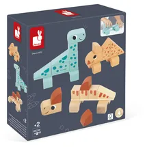 Janod Cubikosaurus Dinosaurier zum Bauen