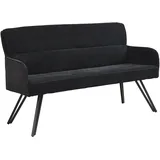 byLIVING Sitzbank Tino Schwarz 140 x 94 x 67 cm