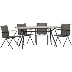 acamp Tischgruppe Stapelstuhl Alpha tex 1x 56097 Tisch Alpha