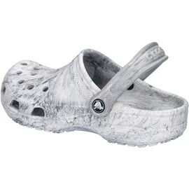 Crocs Classic Watercolor Marbled Clog Grau 33/34