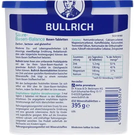 Bullrich Säure Basen Balance Tabletten 450 St.