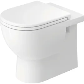 Duravit D-Code Stand-WC mit WC-Sitz Weiß Hochglanz