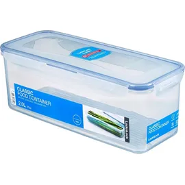 Lock & Lock Frischhaltedose rechteckig blau 27,9 x 11,6 x 10,2 cm 2 l