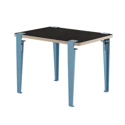TipToe - Kinderschreibtisch Schiefer Vice Versa, walblau