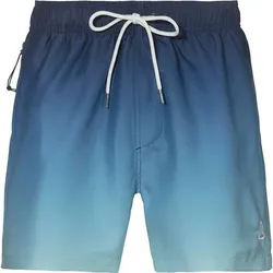 FIREFLY Herren Badeshorts FIR MALEDIVES, BLUE DIP DYE, L