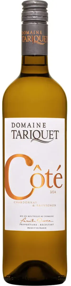 Domaine Tariquet Côté Chardonnay & Sauvignon Vegan Weißwein trocken 0,75 l | 2024