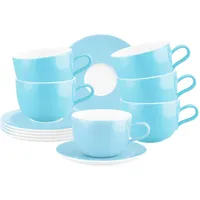 SELTMANN WEIDEN Cappuccinotasse 0,38 l Blau 6 St.