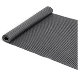 ANRO Schaum-Badematte Antirutschmatte Weichschaummatte Badezimmer Entspannung, Höhe 5 mm, strapazierfähig, Drainage Effekt, Rillen, wasserdurchlässig, rutschhemmend, pflegeleicht, Weich, Rutschfest, Rutschhemmend, Schnelltrockend, mit Drainagelöchern, Modern, Praktisch, PVC, Eckig, Geprägt grau Eckig | 65 cm x 100 cm x 5 mm