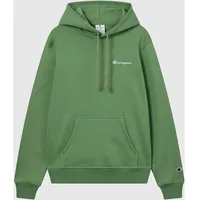 Champion Longsleeve Hooded Sweatshirt in Grün2070, L