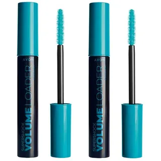 Avon SUPER SHOCK VOLUME LOADER Mascara schwarz 10ml im Doppelpack