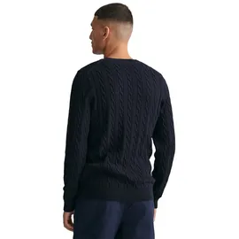 GANT Cable Pullover - Evening Blue - M