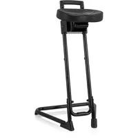 HJH Office TOP Work 32 Hartschaum/Metall Arbeitshocker Stehstuhl ergonomisch,