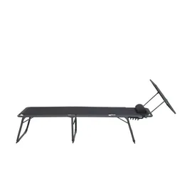 Siena Garden Campingliege Premium Dunkelgrau