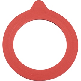 Leifheit Ersatzgummiringe 6er Pack, Einmachglas, Rot