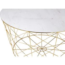 SalesFever Couchtisch »Caorle Coffeetable: Harmonisches Wohnambiente« Stilvolles Korbgestell