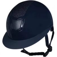 HKM Reithelm Shiny Diamond Dunkelblau S= 53-55 cm