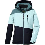 KILLTEC Mädchen Skijacke/Funktionsjacke mit Kapuze und Schneefang KSW 331 GRLS SKI JCKT, mint, 116
