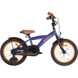 AMIGO Kinderfahrräder Jungen Explorer 16 Zoll 23 cm Jungen Rücktrittbremse 16