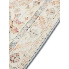 benuta basic Waschbarer Teppich George Multicolor/Beige 160x230 cm Wohnzimmer Rechteckig benuta Basic