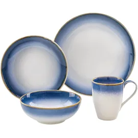CreaTable Cascade Kombiservice 8-tlg. blau