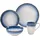 CreaTable Cascade Kombiservice 8-tlg. blau
