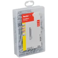 Fischer Profibox - SX Plus Universaldübel-Sortiment 132 Stück