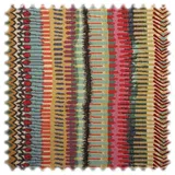 Heiro Stoff Jacquard Flachgewebe Möbelstoff Ethnic Stripe, Polsterstoff Meterware - Breite:140 cm