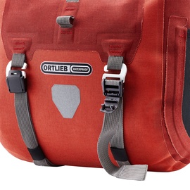 Ortlieb Plus Handlebar-Pack Bike Bag 11L Salsa-Dark Chili