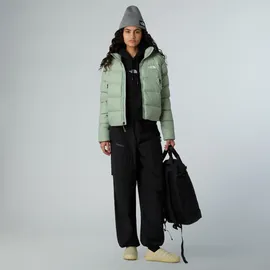 The North Face Daunenjacke THE NORTH FACE "W HYALITE DOWN JKT", Damen, Gr. L, grau (slate moss), Obermaterial: 100% Nylon. Wattierung: 100% Gänsedaunen, normal, Jacken Daunenjacke, mit Gänsedaunenfüllung, leichtes Material, mit Handwärmtaschen
