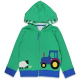 Toby Tiger Sweatjacke Grün 116