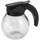 Metaltex Milk Allzweckgiesser, Glas/Kunststoff, tranparent/schwarz, 9,5x11x7,5mm