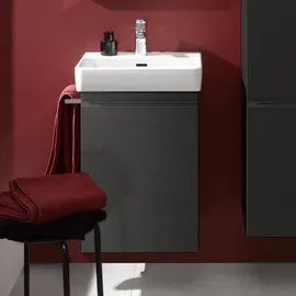 Laufen Waschtischunterschrank 1 Tür 32 x 58 x 41,5 cm Grau
