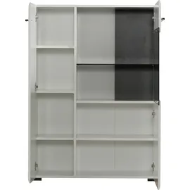 INOSIGN Highboard Trentino 87,5 x 124 x 35 cm Weiß