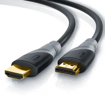 CSL HDMI-Kabel 2.1 HDMI Typ A 500 cm grau/schwarz
