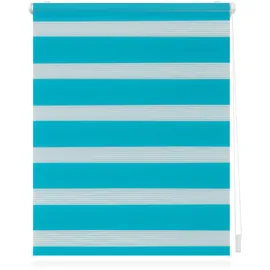 Lichtblick Duo Rollo / Doppelrollo Klemmfix 60 x 150 cm blau