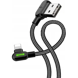 Wisam® Mcdodo USB to Lightning cable, CA-4673, angled, 1,8m schwarz | Gr.: onesize