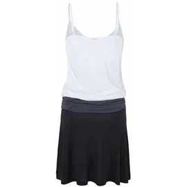 beachtime by lascana Strandkleid Schwarz/Grau 44