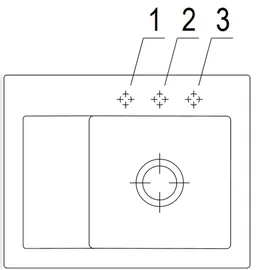 Villeroy & Boch Subway 45 Compact rechts fossil + Handbetätigung