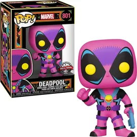 Pop Marvel Deadpool Blacklight Figure One