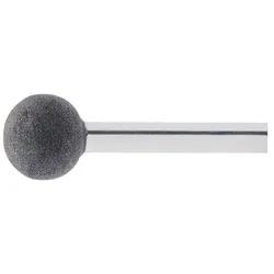 LUKAS Schleifstift weich Normalkorund Form KU Kugel DIN 69170 Kopf ø 25 mm